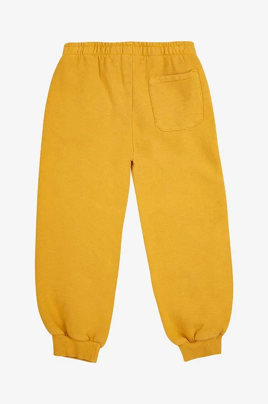 Хлопчик Дитячі бавовняні штани Bobo Choses 224AC076 жовтий