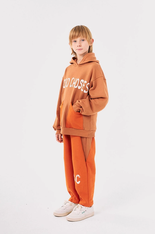 Bobo Choses pantaloni de trening din bumbac pentru copii 224AC084