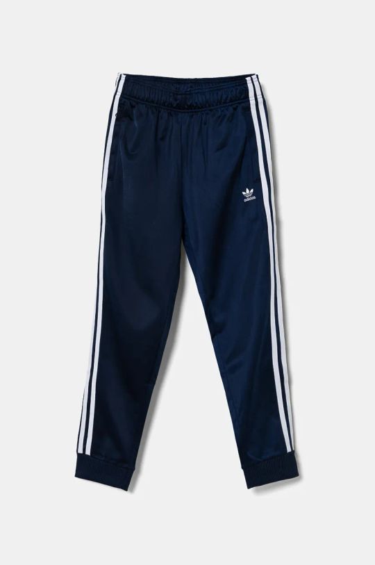 Otroški spodnji del trenirke adidas Originals SST TRACK PANTS Pletenina mornarsko modra IY7466