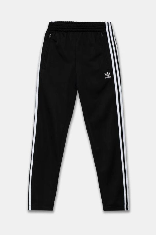 Dětské tepláky adidas Originals FIREBIRD PANTS pletenina černá IY9805