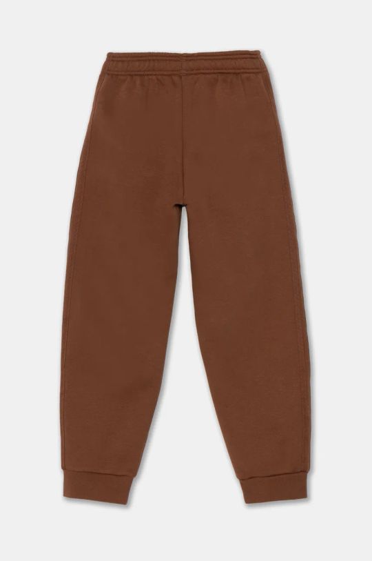 Detské tepláky adidas Originals SWEATPANTS IY9531 hnedá AW24