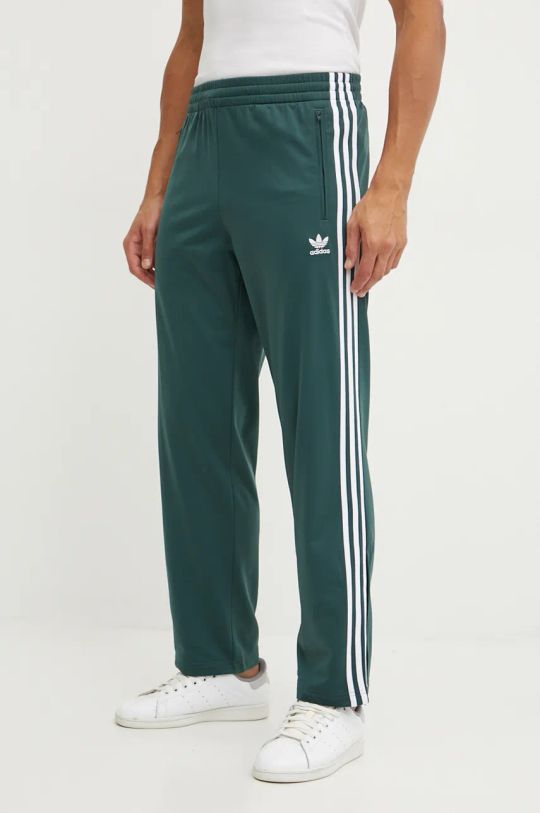 adidas Originals pantaloni Adicolor Classics Firebird panza verde IY9899