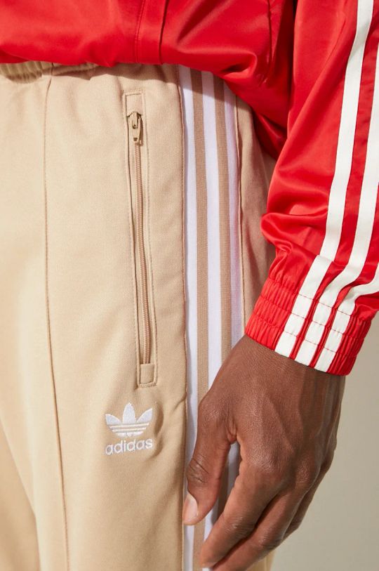 adidas Originals spodnie dresowe Adicolor Classics Beckenbauer Pant IZ1857 beżowy