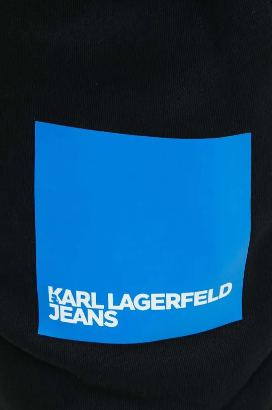 czarny Karl Lagerfeld Jeans spodnie dresowe