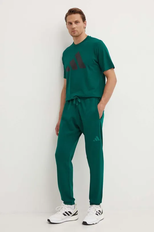 Παντελόνι φόρμας adidas All SZN πράσινο