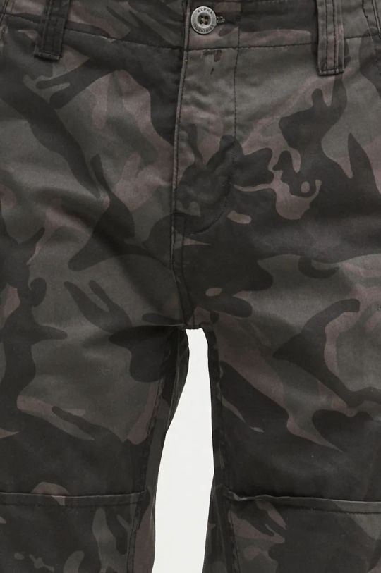 Alpha Industries pantaloni de bumbac Jet Pant Camo negru 101212C