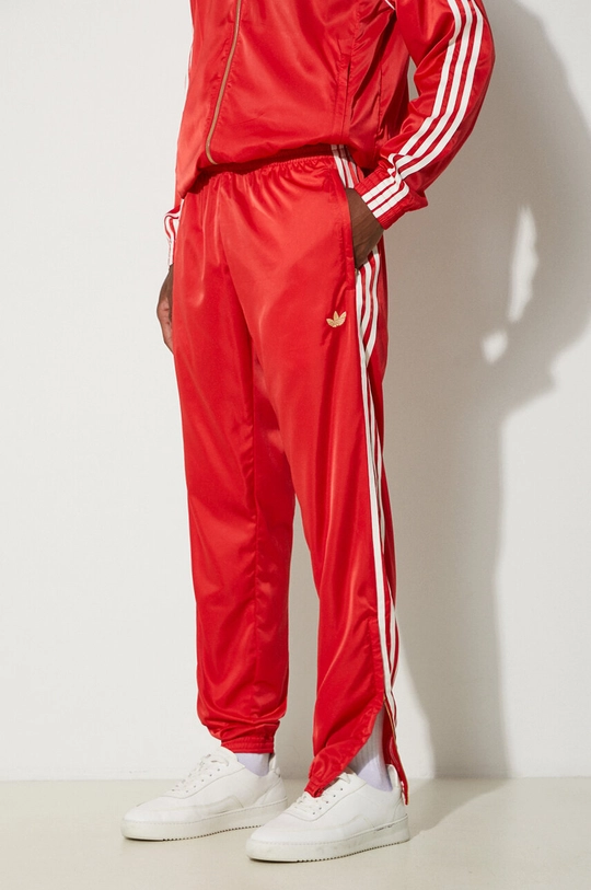 Παντελόνι φόρμας adidas Originals Premium Track Pant εφαρμογή κόκκινο IZ3189