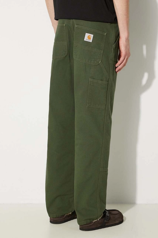 Clothing Carhartt WIP cotton trousers Double Knee Pant I031501.2BR02 green