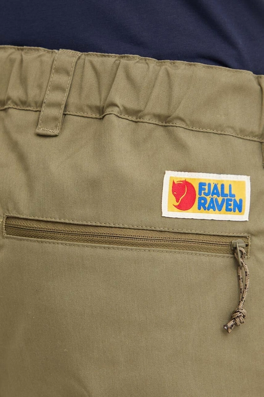 Fjallraven pantaloni de exterior Vardag verde F86666.620