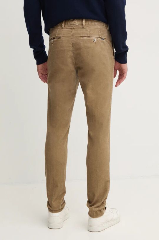 Îmbrăcăminte Hackett London pantaloni de catifea cord HM212656R maro