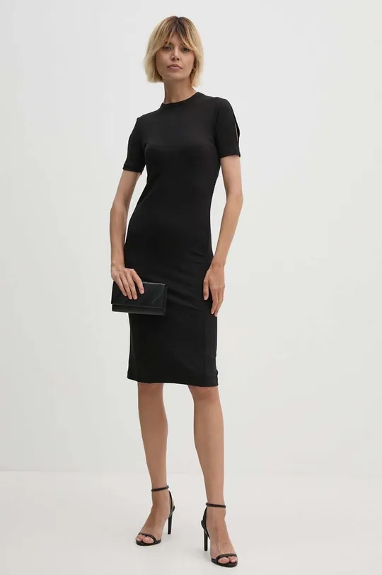 Φόρεμα Calvin Klein 91% Modal, 9% Σπαντέξ