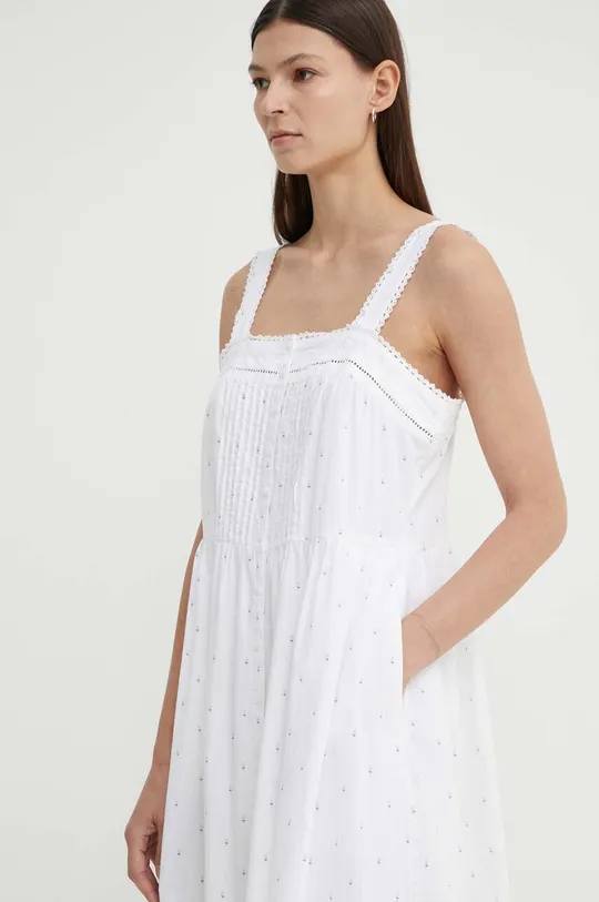 biela Bavlnené šaty Levi's