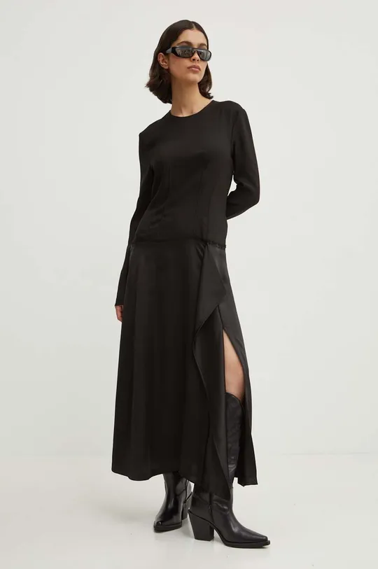 μαύρο Φόρεμα Moschino Jeans Γυναικεία