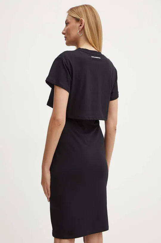 Φόρεμα Karl Lagerfeld 95% Οργανικό βαμβάκι, 5% Σπαντέξ