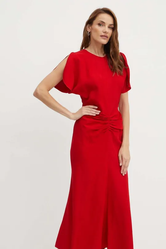 Сукня Victoria Beckham червоний