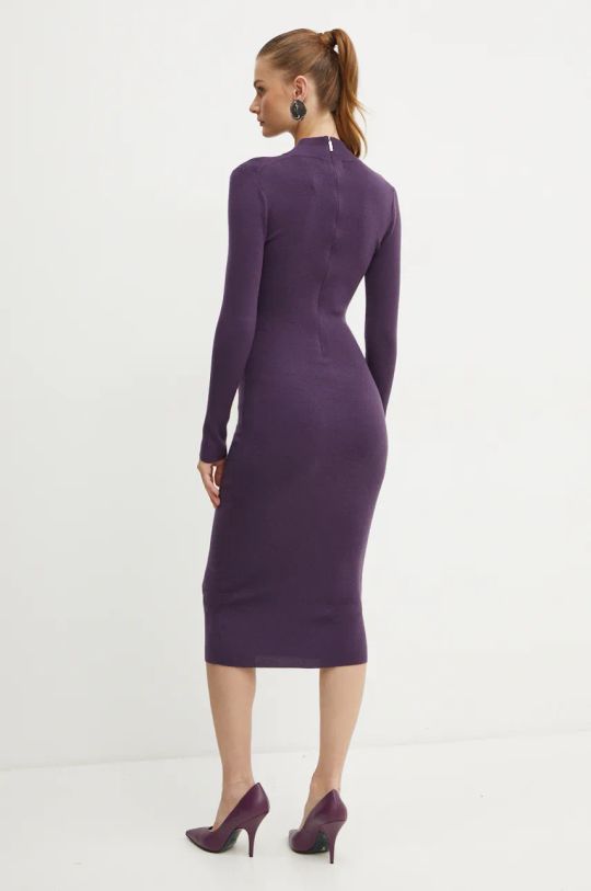 Îmbrăcăminte MICHAEL Michael Kors rochie din lana MF482Q14VR violet