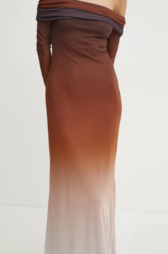 Bardot rochie SAPHIA 59505DB maro