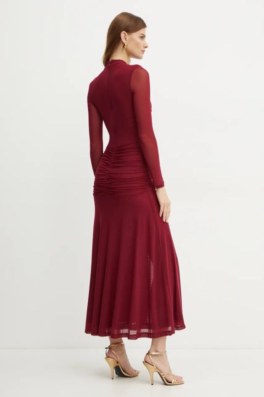 Îmbrăcăminte Bardot rochie LIYANA 59518DB burgundia