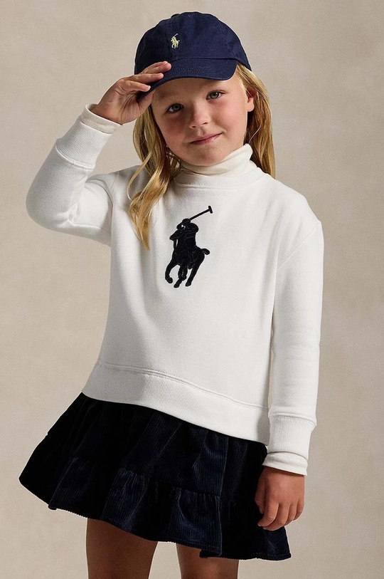 Dívčí šaty Polo Ralph Lauren 312950935001 bílá