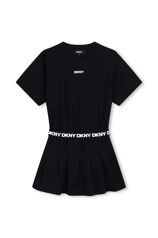 Dievčenské šaty Dkny s elastanom čierna D62018.114.150