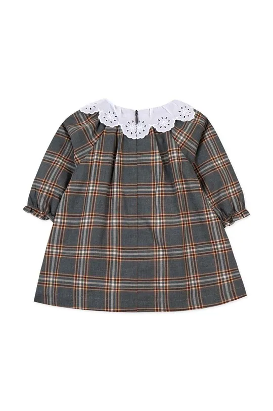 Девочка Хлопковое детское платье Tartine et Chocolat TZ30021.80.94 серый