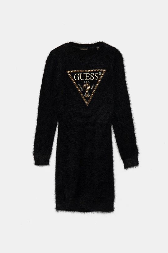 Dívčí šaty Guess mini černá J4BK11.Z3K20.9BYH