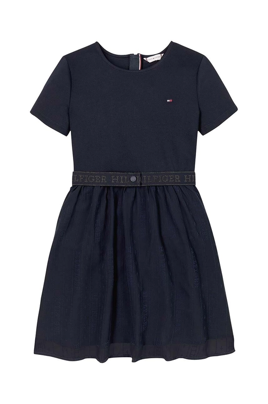 Tommy Hilfiger rochie fete KG0KG08197.9BYH.128.176 bleumarin AW24