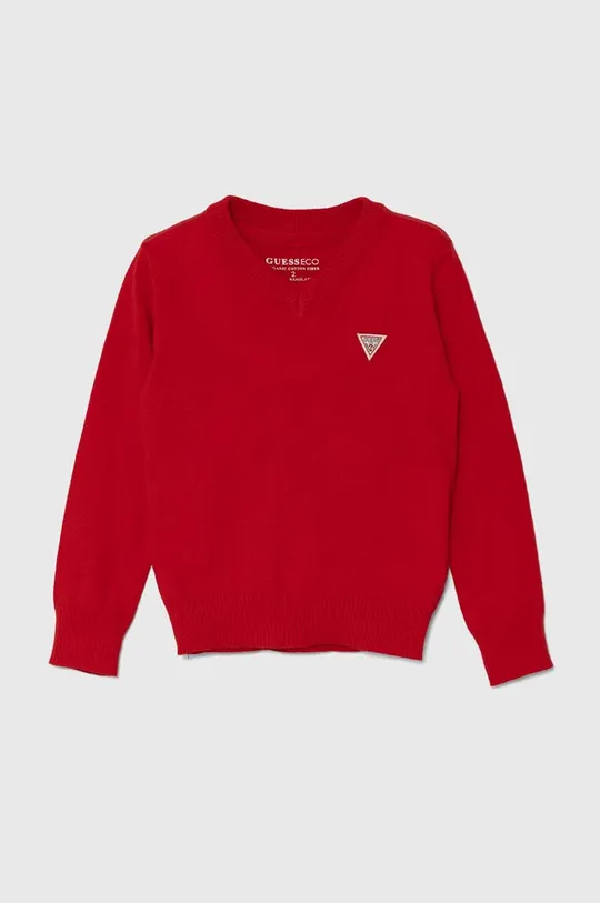 rdeča Otroški pulover Guess Fantovski