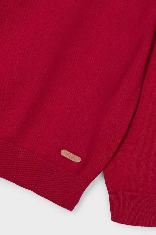 Mayoral maglione per bambini con misto lana rosso