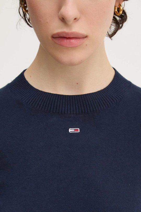 Tommy Jeans maglione blu navy DW0DW18530