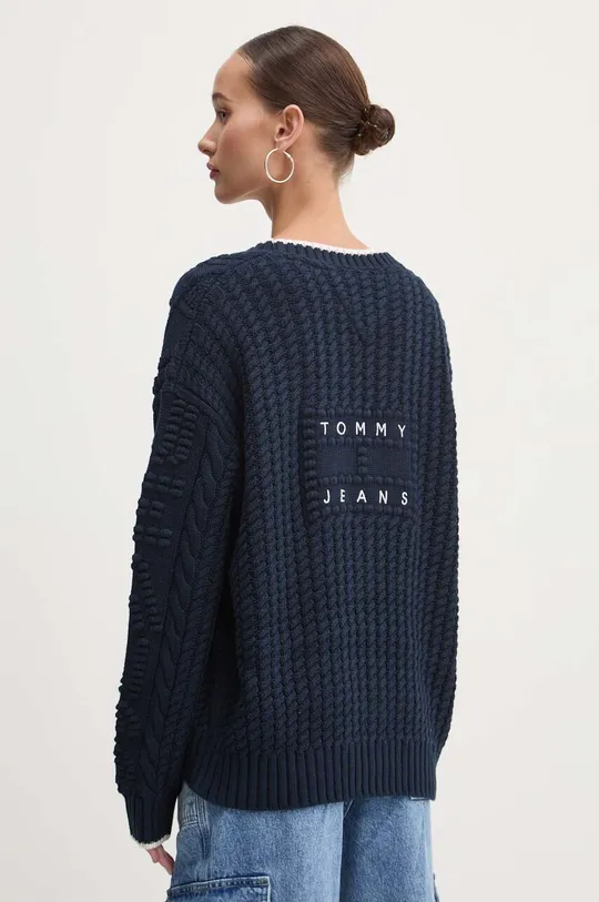 Одяг Джемпер Tommy Jeans DW0DW18521 темно-синій