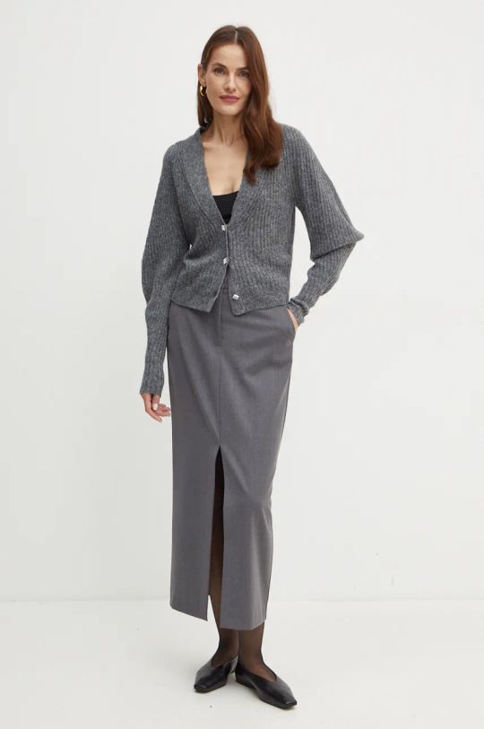 Liu Jo cardigan con aggiunta di lana WF4362.MA57P grigio NC24