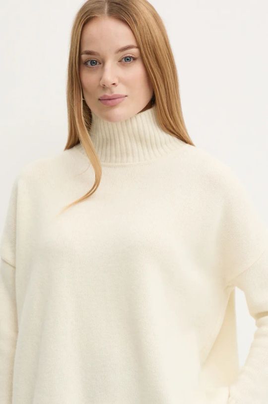 Weekend Max Mara maglione in lana beige 2425366082600