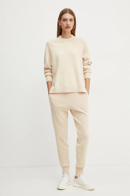 BOSS maglione in lana 50523735 beige AW24