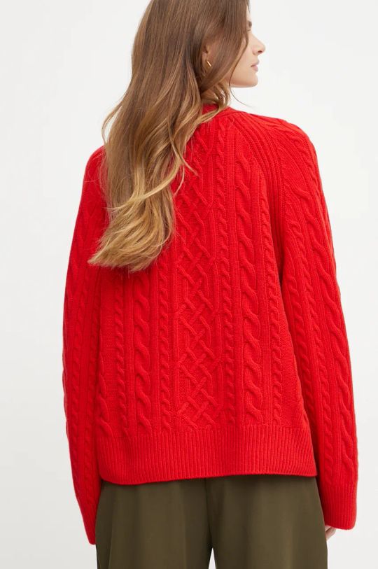 Abbigliamento Ivy Oak cardigan in lana IO113146 rosso