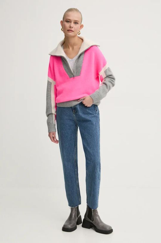 FROM FUTURE maglione in cachemirie WPM02264 rosa SS25