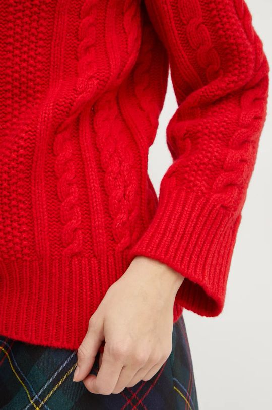 Forte Forte maglione in lana 13340.myknit rosso