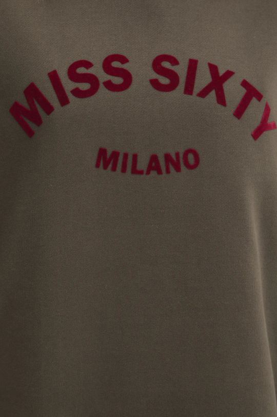 Miss Sixty bluza bawełniana 0 6L4TJ1740000 zielony