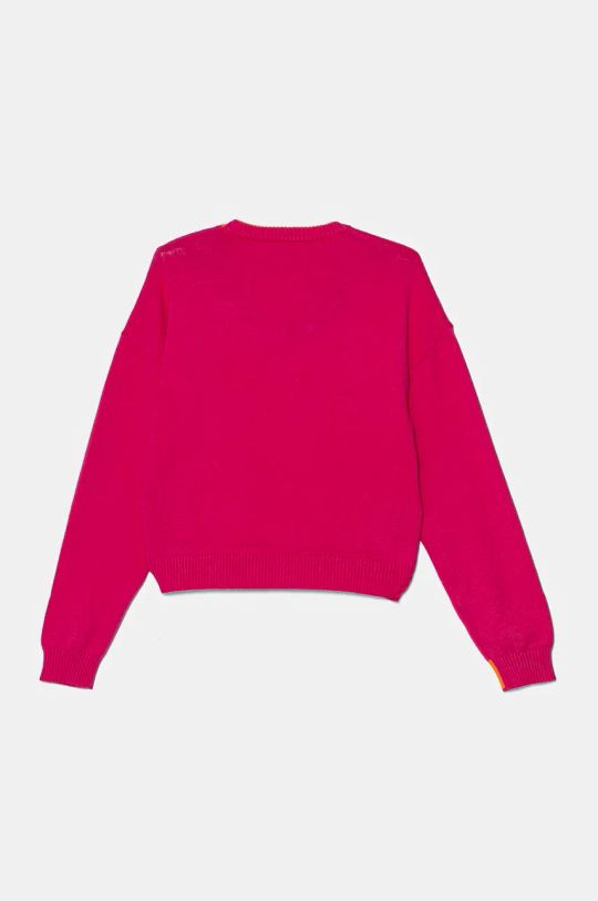 Pinko Up sweter dziecięcy F4PIBGJP108 różowy AW24