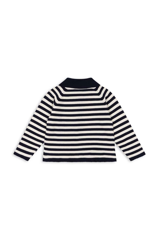 BIMBA Konges Sløjd cardigan di cotone bambino/a VENTON KNIT CARDIGAN GOTS KS101722 blu navy