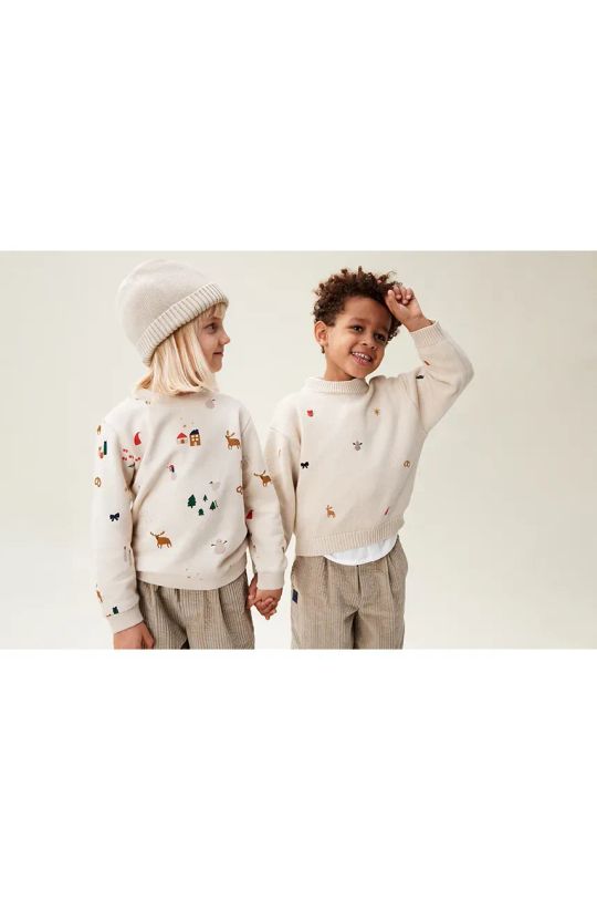 Liewood maglione per bambini Orlane Embroidery Knit Jumper LW19159