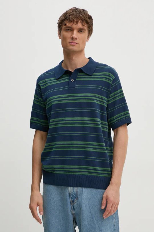 Levi's polo bawełniane bawełna granatowy A7294