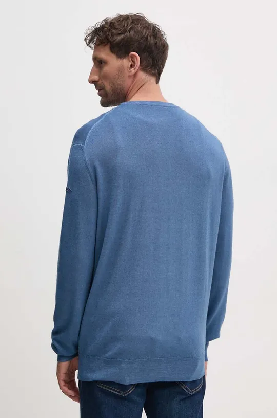 Одяг Вовняний светр Paul&Shark 11311001 блакитний