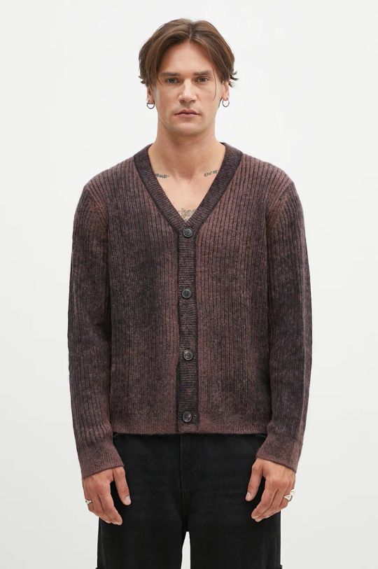 Paul Smith wool blend cardigan wool-blend brown M1R.917Y.N02506