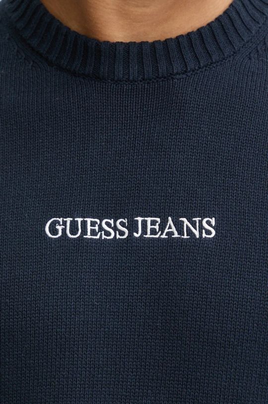 Бавовняний светр Guess Jeans M4BR31.Z3HM1 темно-синій