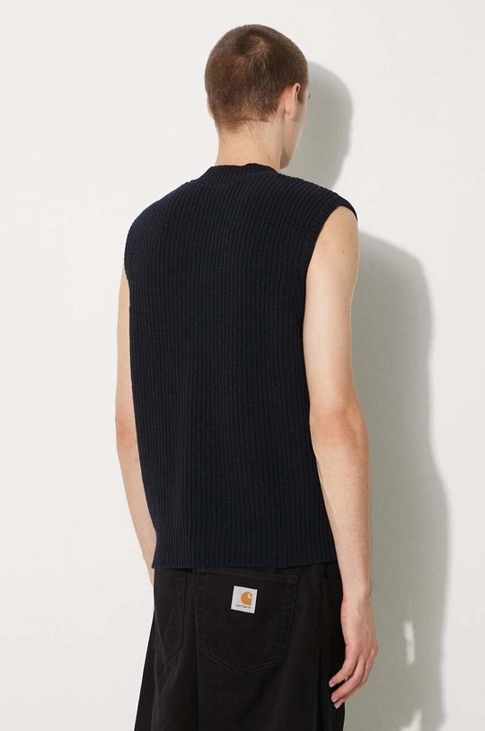 Abbigliamento Carhartt WIP gilè in lana Marlon Vest Sweater I033909.1CXX blu navy