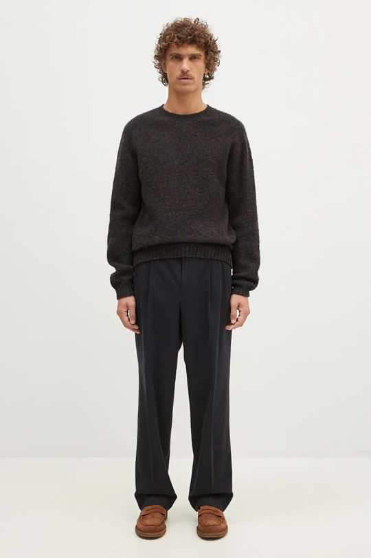 Vlněný svetr Norse Projects Birnir Brushed Lambswool N45.0520.9901 vícebarevná