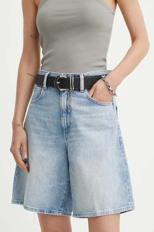 modra Jeans kratke hlače G-Star Raw Ženski