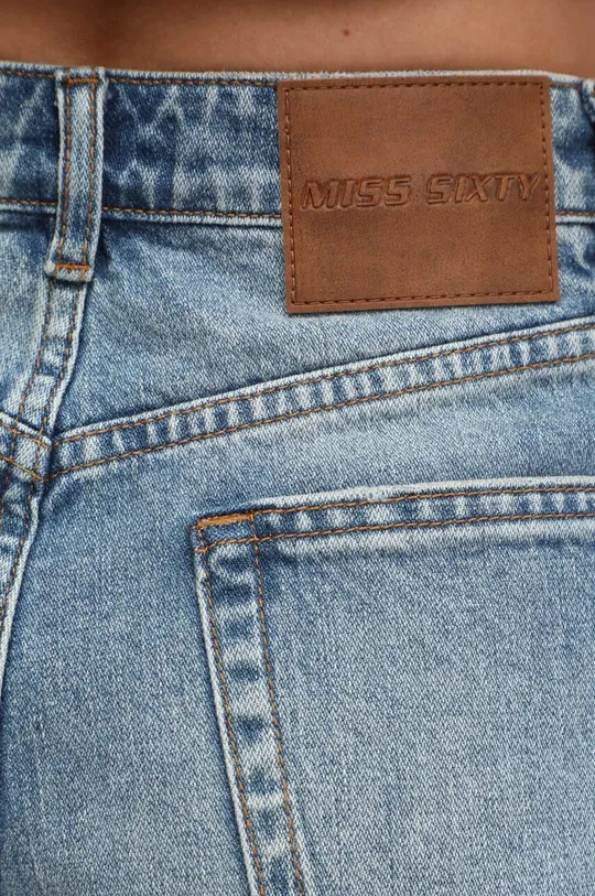 niebieski Miss Sixty szorty jeansowe 6L2JJ1830000 JJ1830