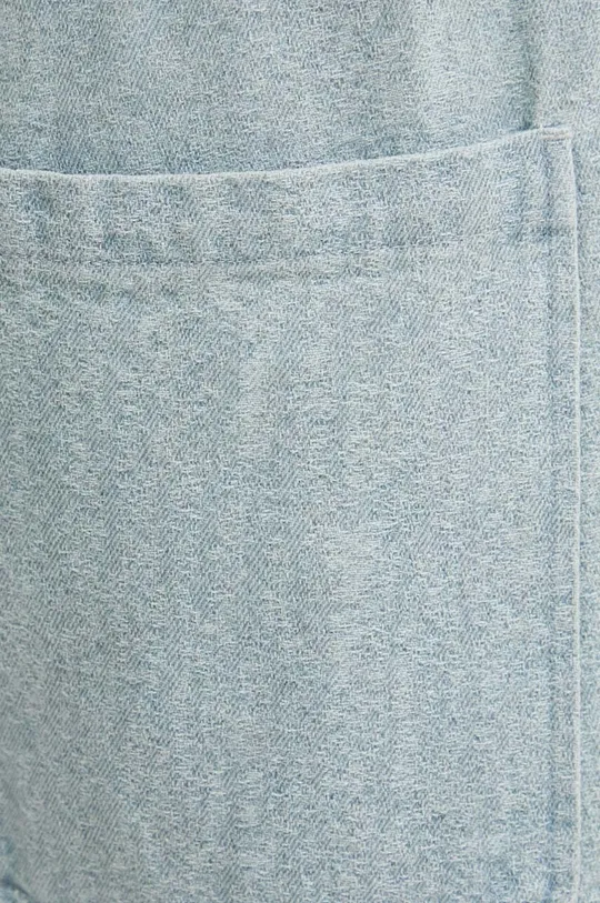 modrá Rifľové krátke nohavice Samsoe Samsoe SAJABARI